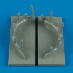 A6M2 zero exhaust for Tamiya, 1/32 - Quickboost QB32 086