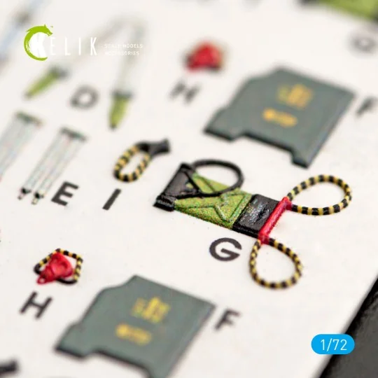 F-4J Phantom II interior 3D decals for FineMolds kit, 1/72 - Kelik ... F-4J Phantom II interior 3D decals for FineMolds kit, 1/72 - Kelik ...