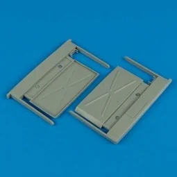 MiG-29A Fulcrum intake covers (A) (TRU), 1/32 - Quickboost QB32 088