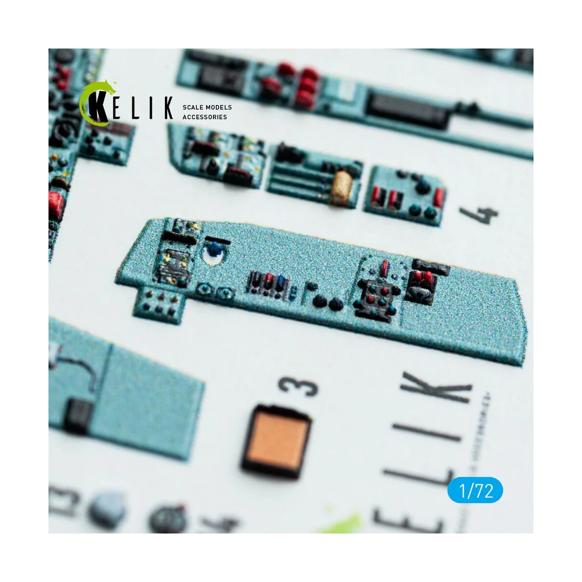 SU-24M interior 3D decals for Trumpeter kit, 1/72 - Kelik K72003 SU-24M interior 3D decals for Trumpeter kit, 1/72 - Kelik K72003