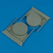 MiG-29A Fulcrum exhaust covers (B) (TRU), 1/32 - Quickboost QB32 090