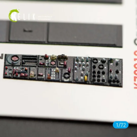 F9F-8 Cougar interior 3D decals for Hasegawa kit, 1/72 - Kelik K72012