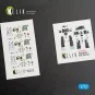 F-4E Phantom II interior 3D decals for FineMolds kit, 1/72 - Kelik ...