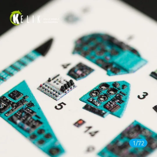 MI-24P interior 3D decals for Zvezda kit - Kelik K72009 MI-24P interior 3D decals for Zvezda kit - Kelik K72009