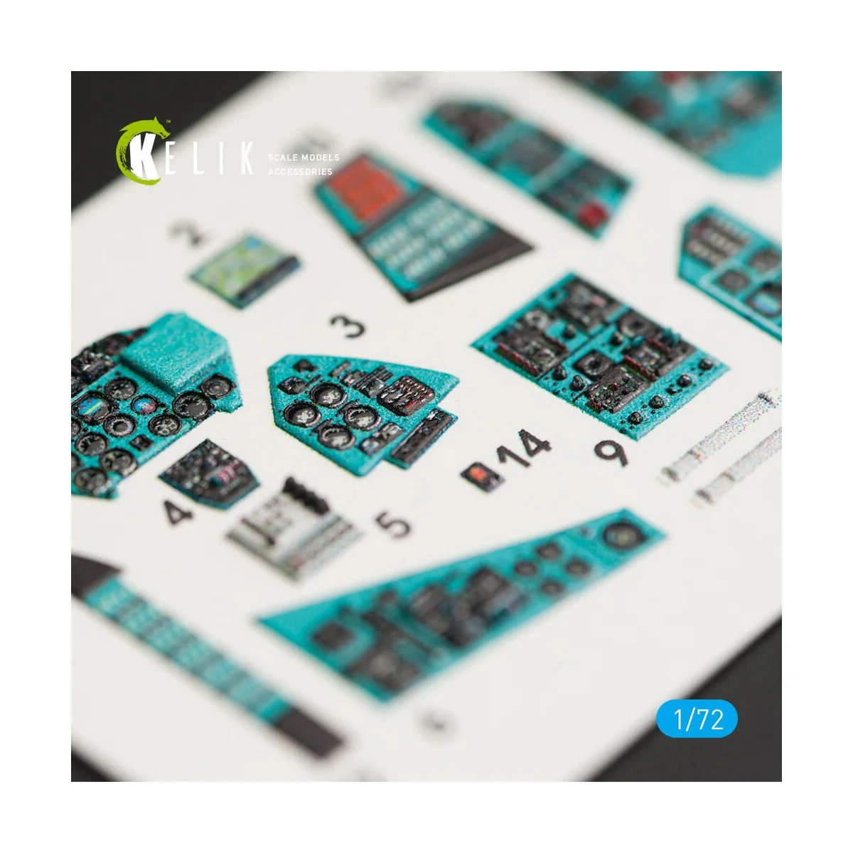 MI-24P interior 3D decals for Zvezda kit - Kelik K72009 MI-24P interior 3D decals for Zvezda kit - Kelik K72009