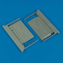MiG-29A Fulcrum intake covers (B) (TRU), 1/32 - Quickboost QB32 091