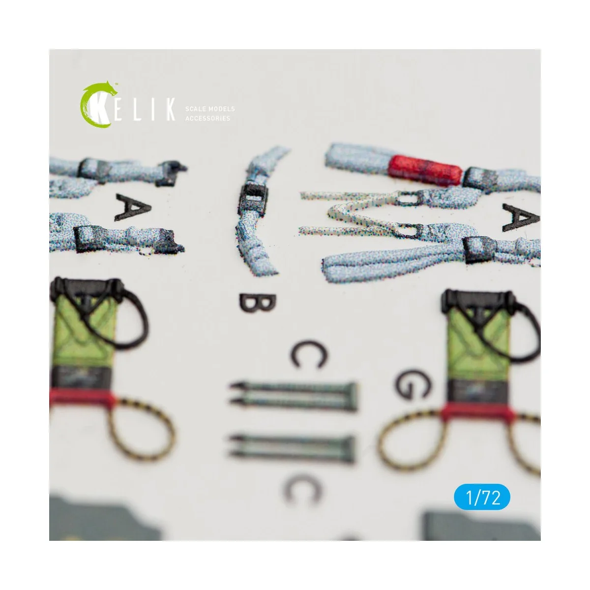 F-4C Phantom II interior 3D decals for FineMolds kit, 1/72 - Kelik ...