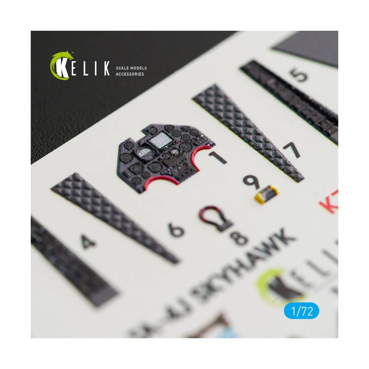 TA-4J Skyhawk interior 3D decals for Fujimi/Hobby 2000 kit - Kelik ...