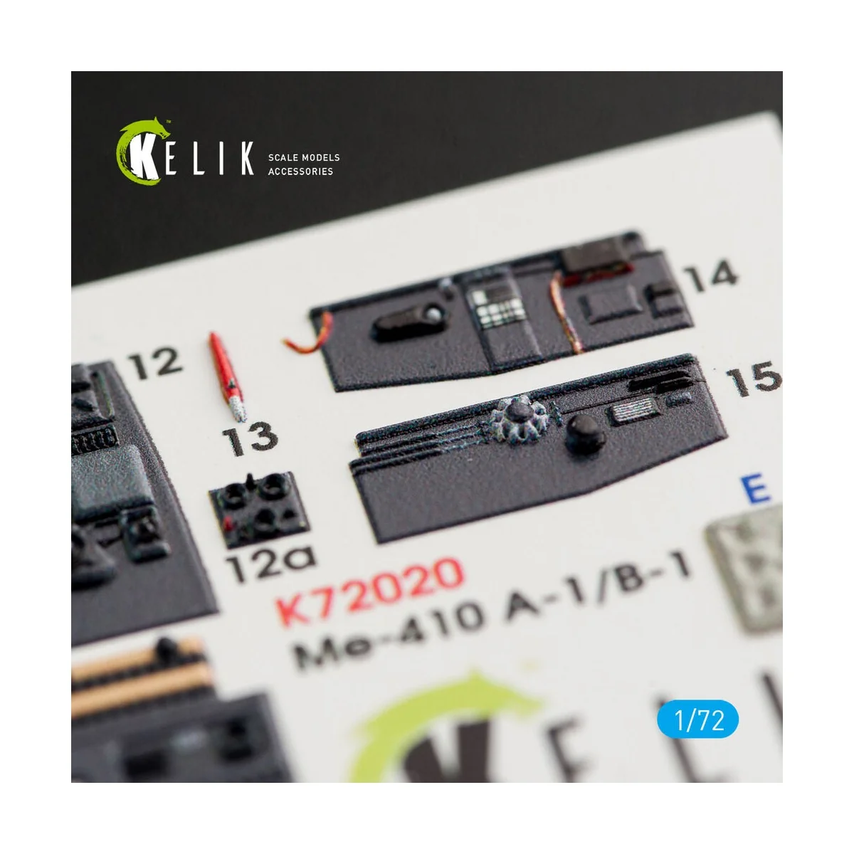 Me-410 A-1/B-1 interior 3D decals for Fine Molds kit, 1/72 - Kelik ...