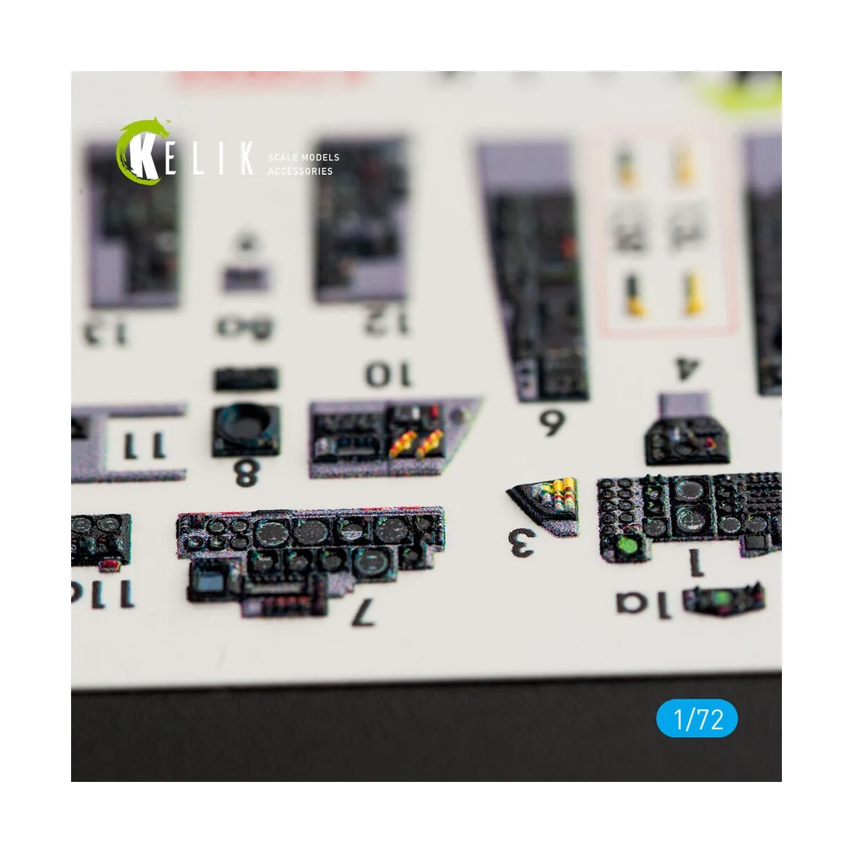 RF-4EJ Phantom II interior 3D decals for Fine Molds kit, 1/72 - Kel... RF-4EJ Phantom II interior 3D decals for Fine Molds kit, 1/72 - Kel...