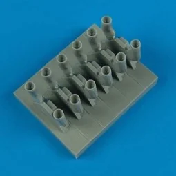 Spitfire M.IX exhaust oval type (TAM), 1/32 - Quickboost QB32 100