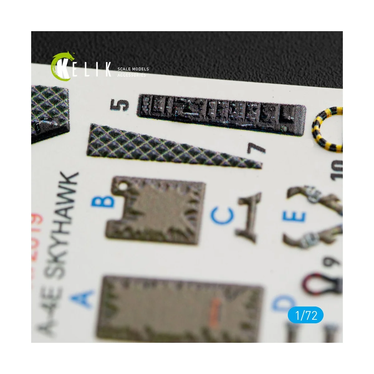 A-4E Skyhawk interior 3D decals for Fujimi/Hobby 2000 kit, 1/72 - K...