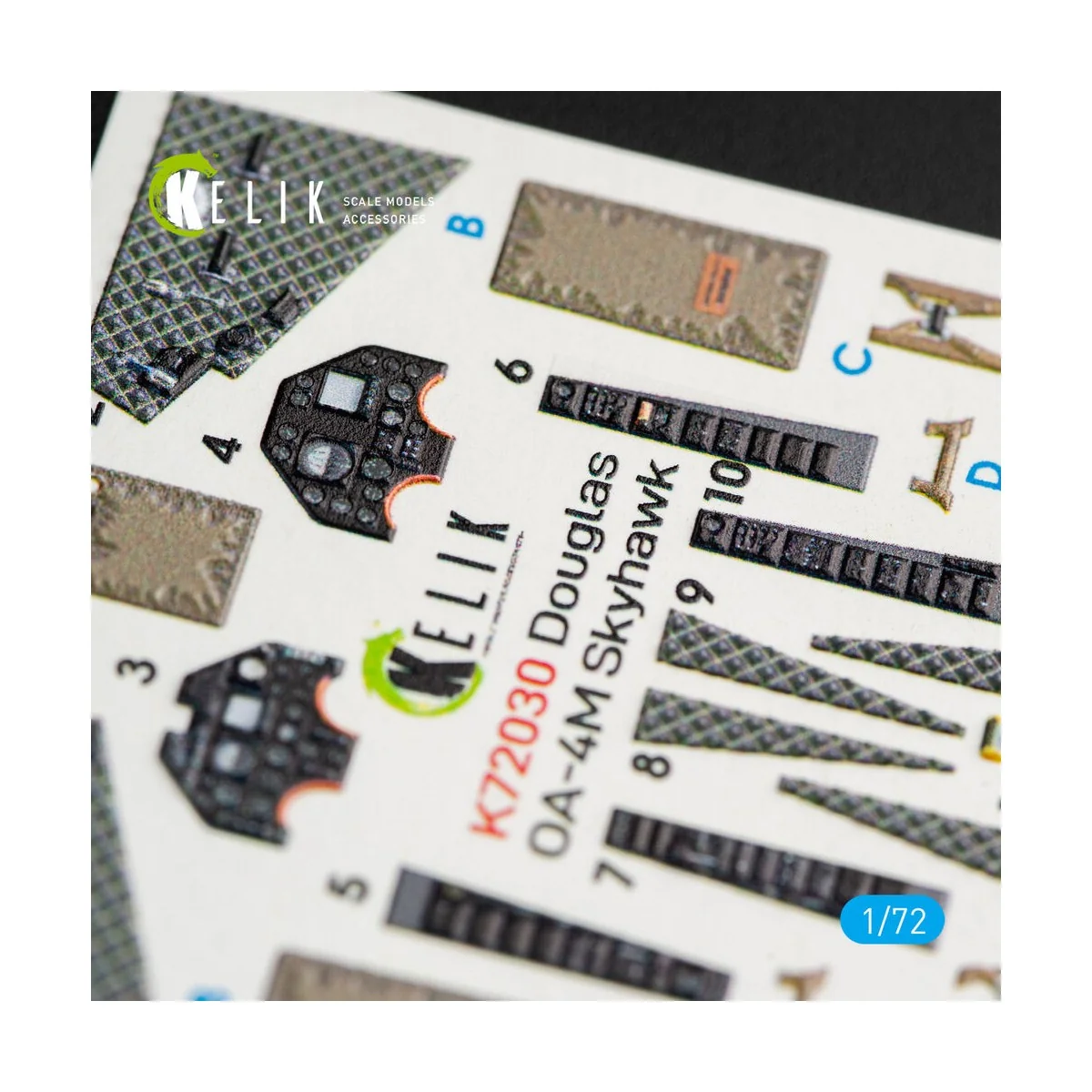 OA-4M Skyhawk interior 3D decals for Fujimi/Hobby 2000 kit, 1/72 - ... OA-4M Skyhawk interior 3D decals for Fujimi/Hobby 2000 kit, 1/72 - ...