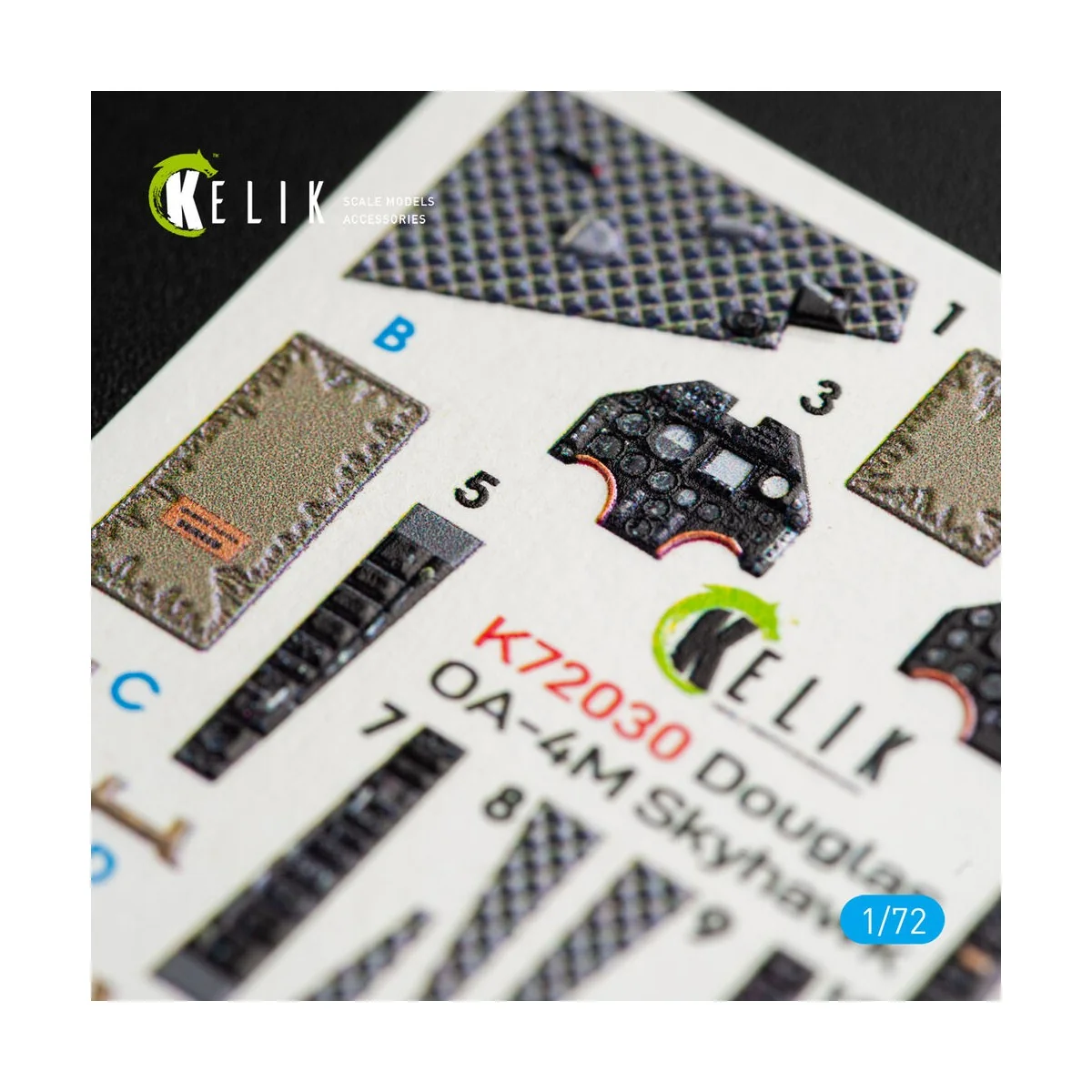 OA-4M Skyhawk interior 3D decals for Fujimi/Hobby 2000 kit, 1/72 - ... OA-4M Skyhawk interior 3D decals for Fujimi/Hobby 2000 kit, 1/72 - ...