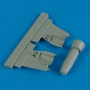 MiG-23 Flogger brake chute for Trumpeter, 1/32 - Quickboost QB32 105