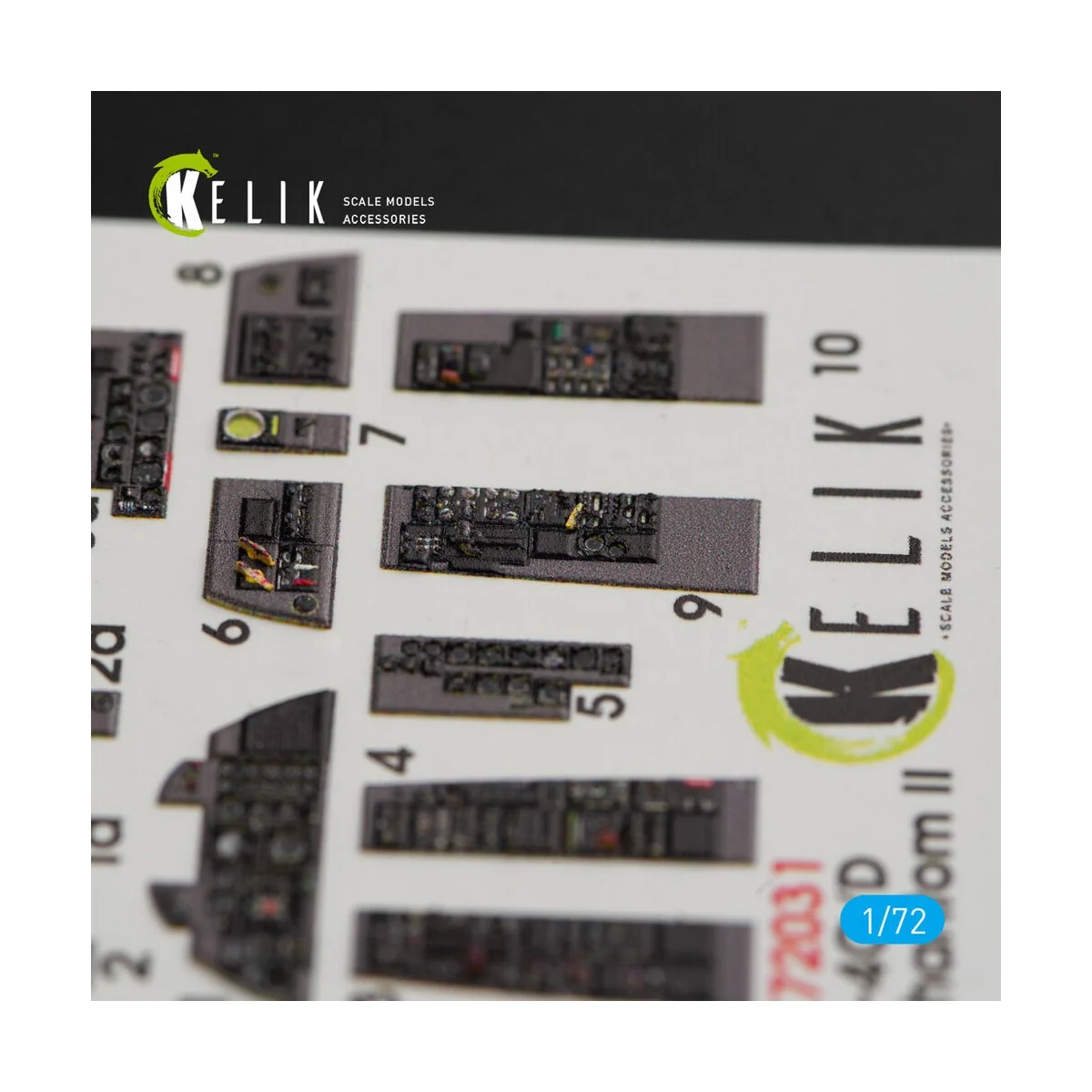 F-4(C, D) Phantom II interior 3D decals for Hasegawa kit, 1/72 - Ke... F-4(C, D) Phantom II interior 3D decals for Hasegawa kit, 1/72 - Ke...