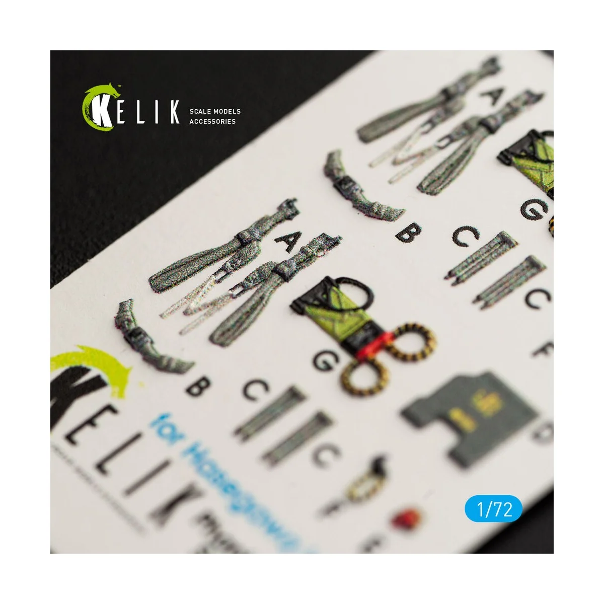 RF-4E Phantom II interior 3D decals for Hasegawa kit - Kelik K72034