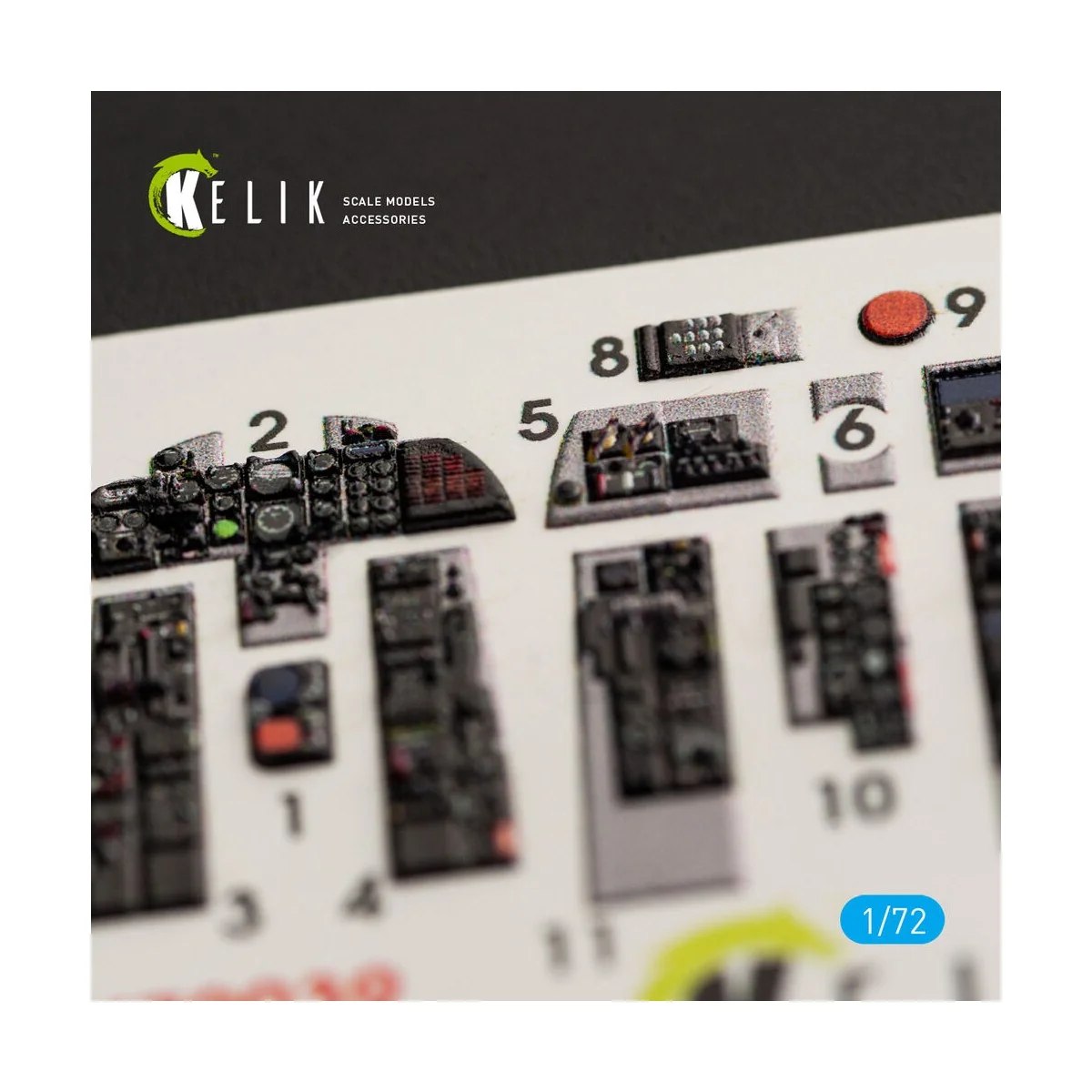 RF-4C Phantom II interior 3D decals for Hasegawa kit, 1/72 - Kelik ...