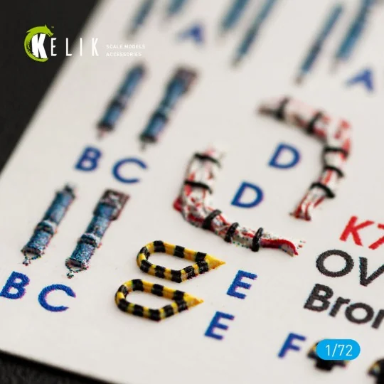 OV-10A Bronco interior 3D decals for ICM kit - Kelik K72042