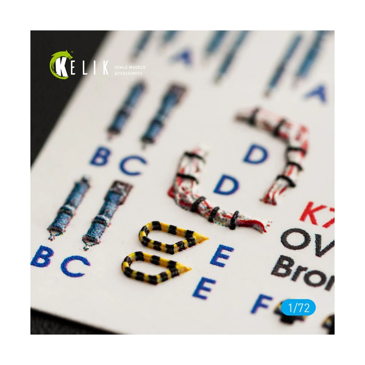 OV-10A Bronco interior 3D decals for ICM kit, 1/72 - Kelik K72042 OV-10A Bronco interior 3D decals for ICM kit, 1/72 - Kelik K72042