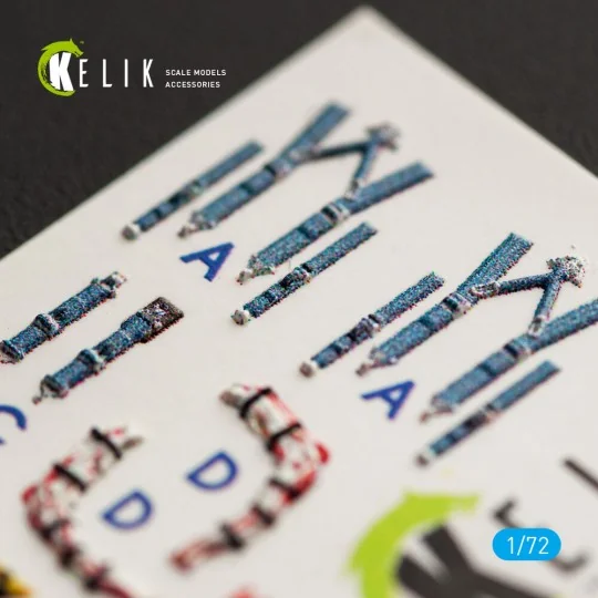 OV-10A Bronco interior 3D decals for ICM kit, 1/72 - Kelik K72042 OV-10A Bronco interior 3D decals for ICM kit, 1/72 - Kelik K72042