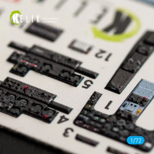 OV-10A Bronco interior 3D decals for ICM kit, 1/72 - Kelik K72042 OV-10A Bronco interior 3D decals for ICM kit, 1/72 - Kelik K72042