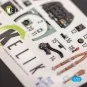 Spitfire F.Mk.22 - interior 3D decals for Airfix kit, 1/72 - Kelik ...