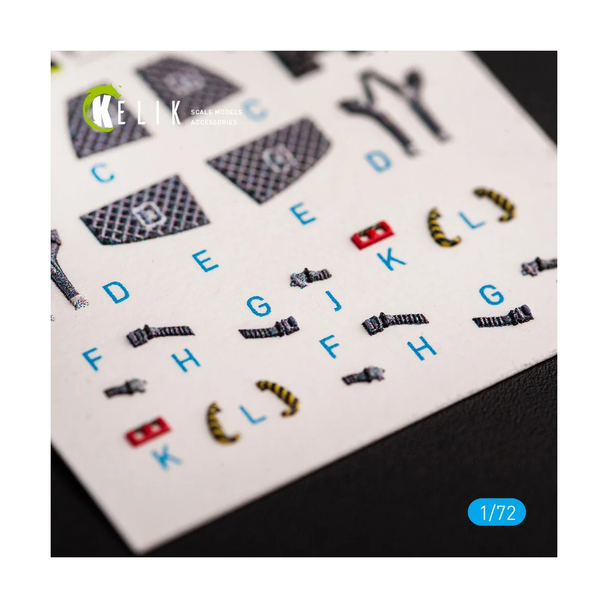 F-15E Strike Eagle - interior 3D decals for Revell kit, 1/72 - Keli... F-15E Strike Eagle - interior 3D decals for Revell kit, 1/72 - Keli...