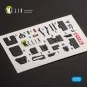 F-35A interior 3D decals for Tamiya kit, 1/72 - Kelik K72053