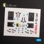 F-15I IAF Ra`am - interior 3D decals for GWH kit - Kelik K72054
