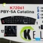 PBY-5A Catalina interior 3D decals for Academy kit, 1/72 - Kelik K7...