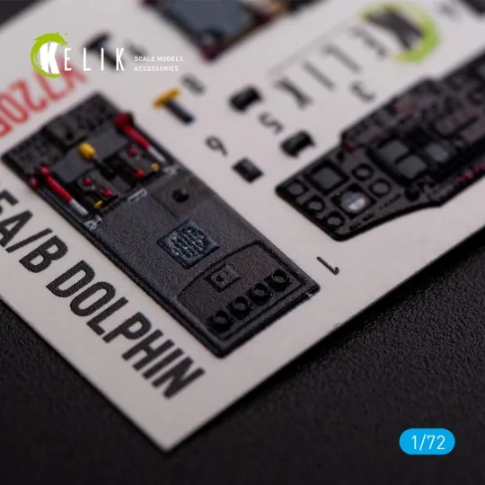 HH-65A/B Dolphin interior 3D decals for Dream Model kit, 1/72 - Kel... HH-65A/B Dolphin interior 3D decals for Dream Model kit, 1/72 - Kel...