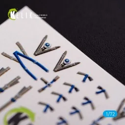 Handley Page Victor B Mk2 interior 3D decals for Airfix kit, 1/72 -...