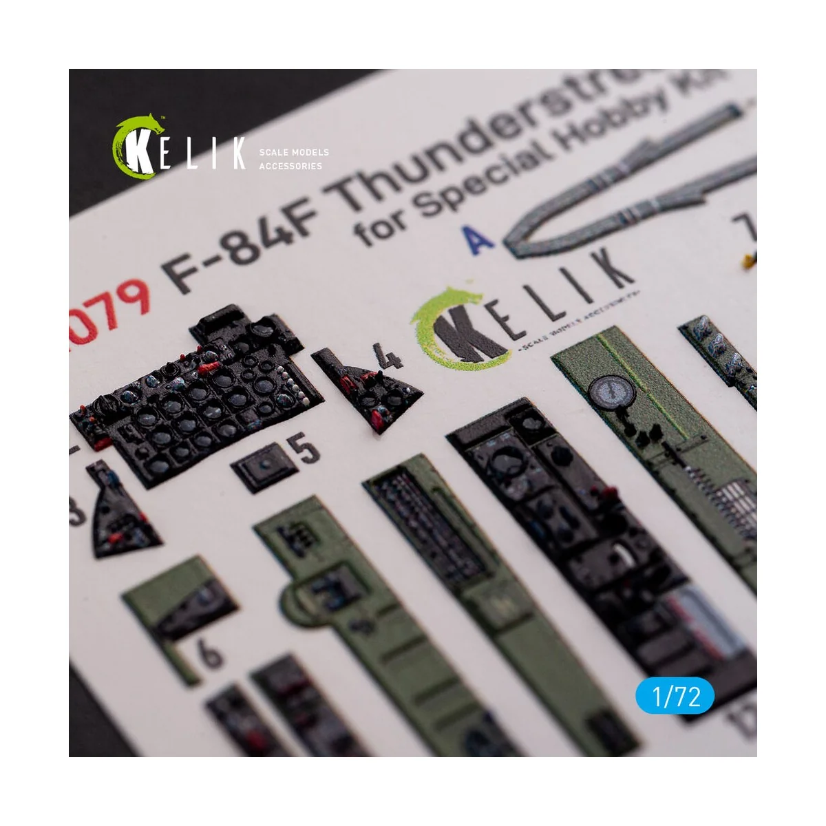 F-84F Thunderstreak interior 3D decals for Special Hobby kit, 1/72 ...