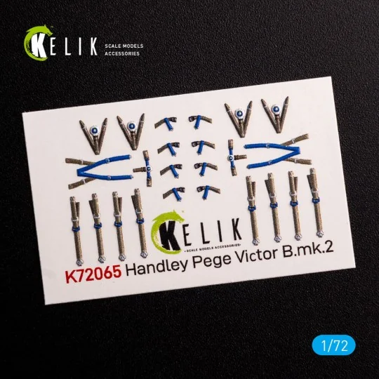 Handley Page Victor B Mk2 interior 3D decals for Airfix kit, 1/72 -...