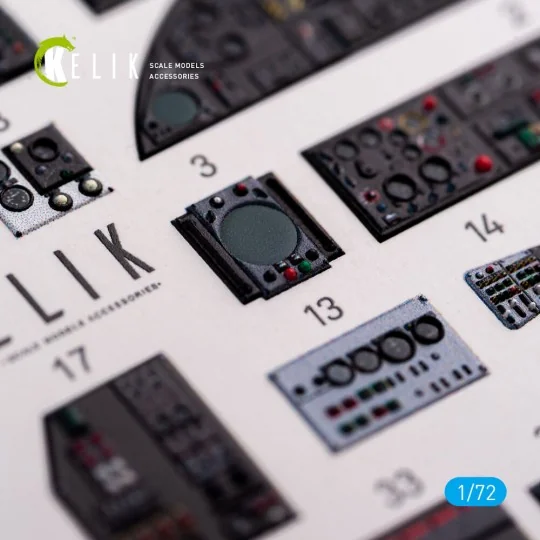Handley Page Victor B Mk2 interior 3D decals for Airfix kit, 1/72 -...