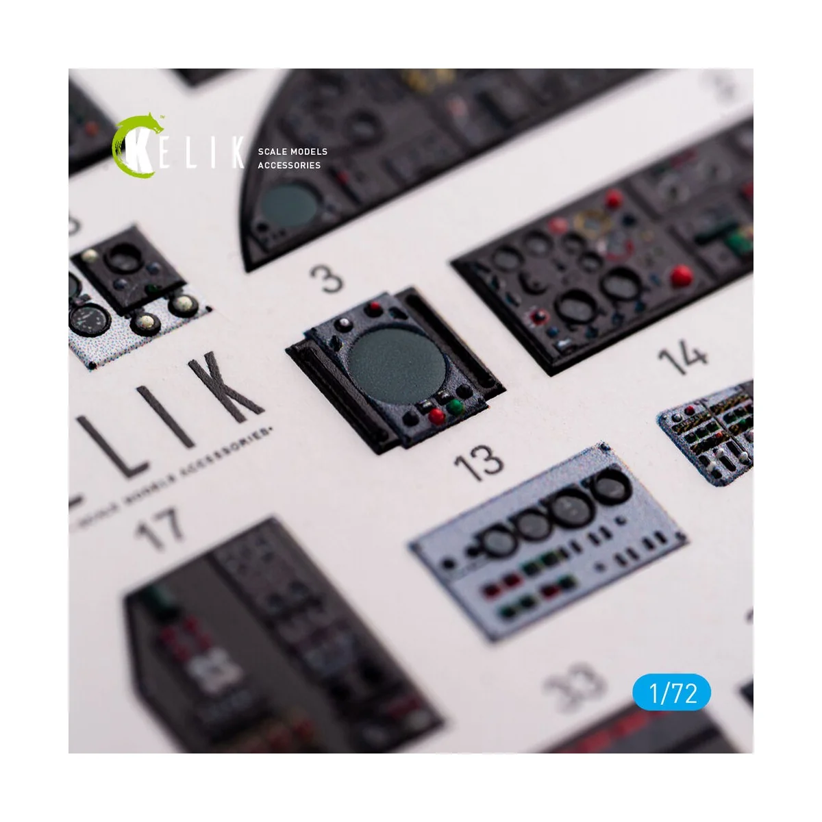 Handley Page Victor B Mk2 interior 3D decals for Airfix kit, 1/72 -...