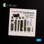 F-84F Thunderstreak interior 3D decals for Special Hobby kit, 1/72 ...