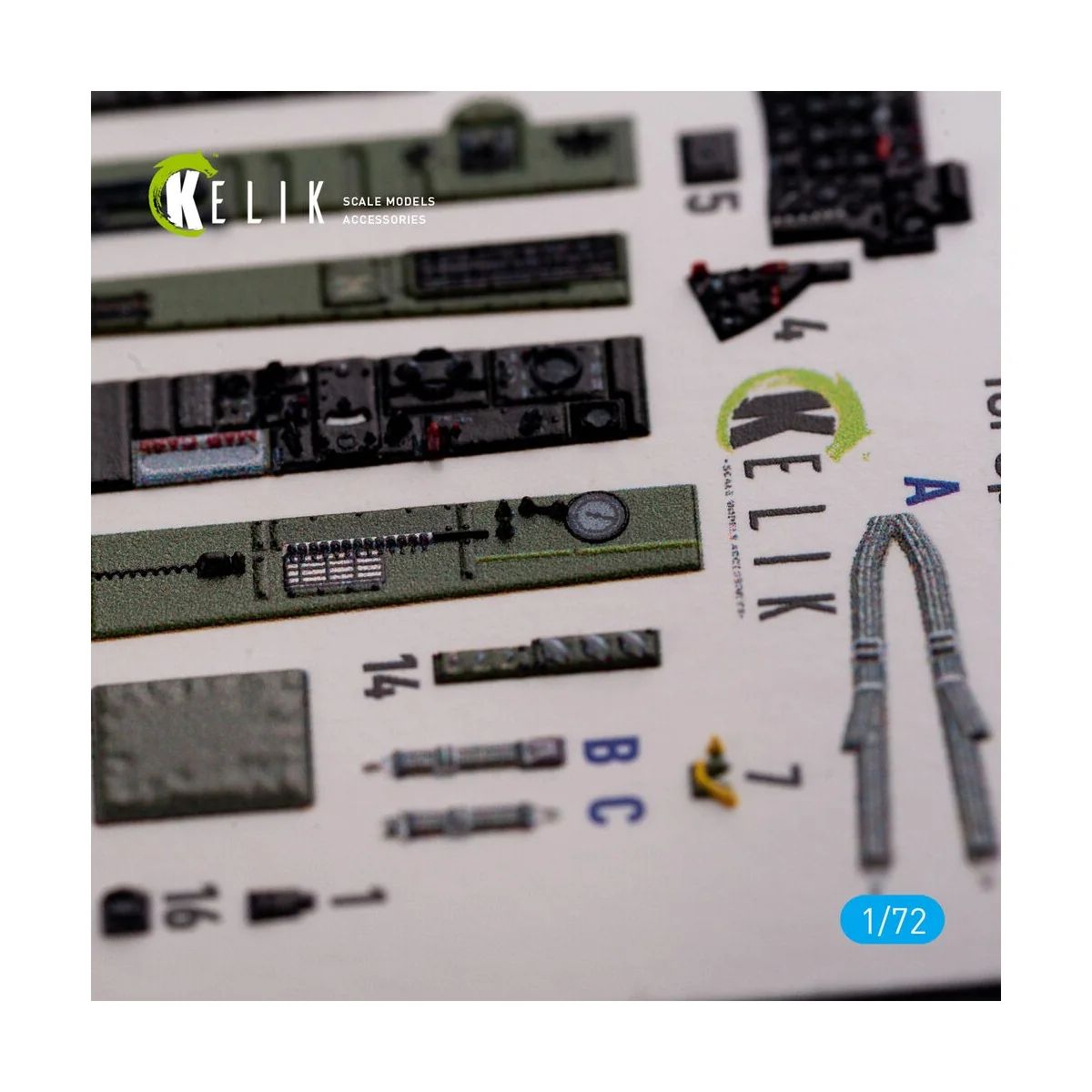F-84F Thunderstreak interior 3D decals for Special Hobby kit - Keli...