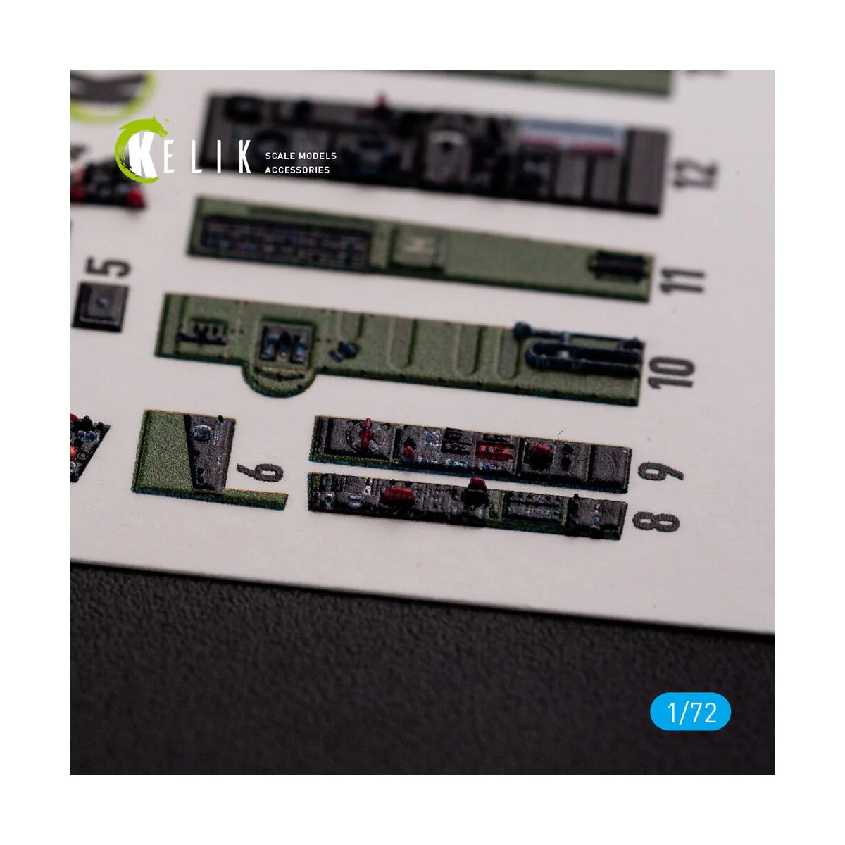 F-84F Thunderstreak interior 3D decals for Special Hobby kit, 1/72 ...