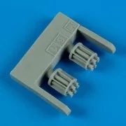 F-16 Fighting Falcon gun barrels, 1/32 - Quickboost QB32 134 F-16 Fighting Falcon gun barrels, 1/32 - Quickboost QB32 134