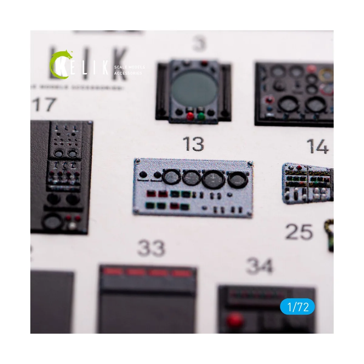 Handley Page Victor B Mk2 interior 3D decals for Airfix kit, 1/72 -...