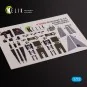 Grumman A-6A Knight Rider interior 3D decals for Fujimi kit, 1/72 -...