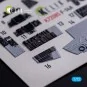 F-14A Tomcat - interior 3D decals for Hasegawa kit - Kelik K72085