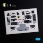 F-14A Tomcat - interior 3D decals for Hasegawa kit - Kelik K72085