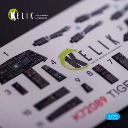 Eurocopter Tiger UHT/HAP interior 3D decals for Revell kit, 1/72 - ...