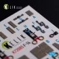 F-14A Tomcat - interior 3D decals for Hasegawa kit, 1/72 - Kelik K7...