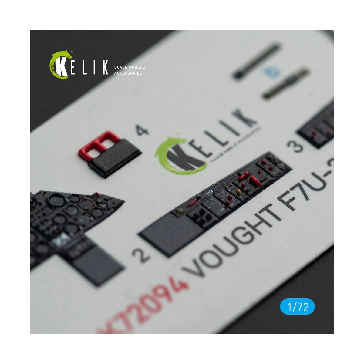 Vought F7U-3M Cutlass - interior 3D decals for Fujimi kit - Kelik K...