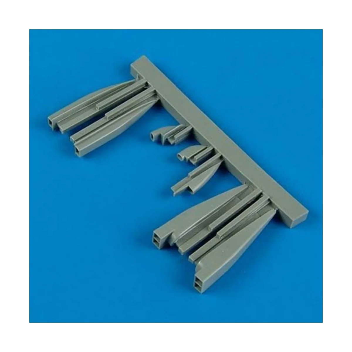 Su-25 Frogfoot air intakes for Trumpeter, 1/32 - Quickboost QB32 142 Su-25 Frogfoot air intakes for Trumpeter, 1/32 - Quickboost QB32 142