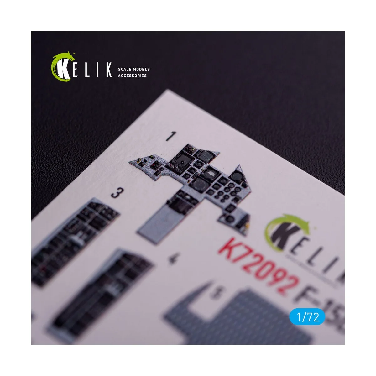 F-15D - interior 3D decals for FineMolds kit, 1/72 - Kelik K72092 F-15D - interior 3D decals for FineMolds kit, 1/72 - Kelik K72092
